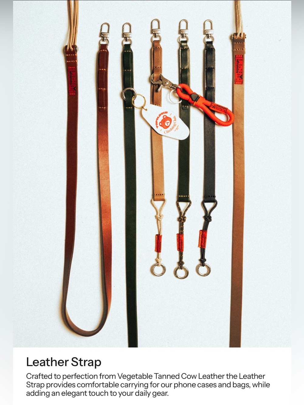 Topologie Leather Strap